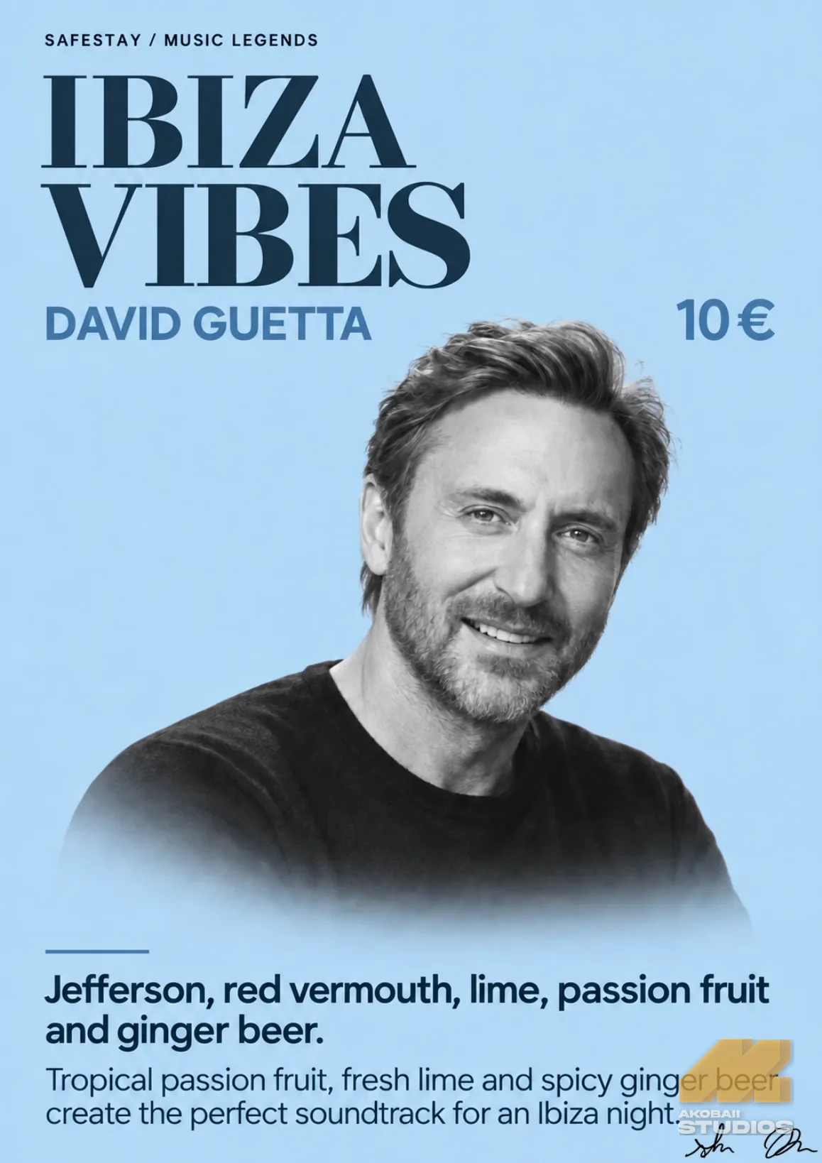 Ibiza Vibes cocktail page
