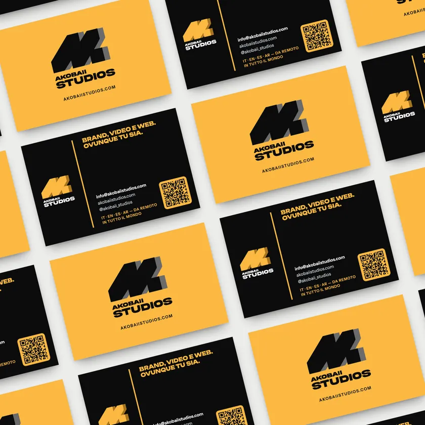 Akobaii business cards