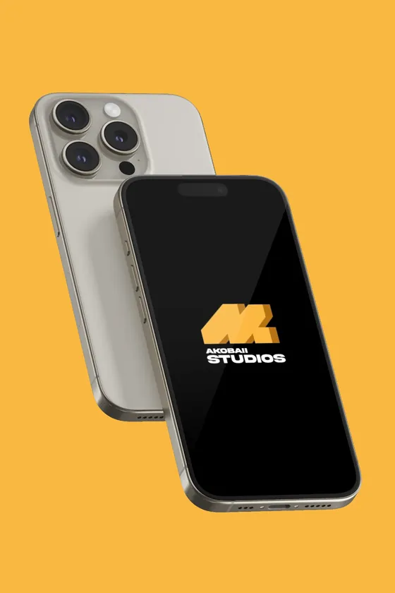Akobaii logo on iPhone